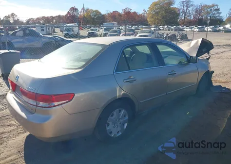 2004 Honda Accord Lx из США, поврежденный, VIN 1HGCM56334A028697